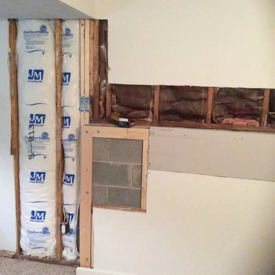 Wall insulation replacement during Structural Drying in Corsicana